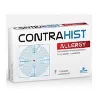 CONTRAHIST ALLERGY 5 mg 10 tabletek, alergia, katar, świąd