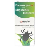 Controly Zestaw do usuwania kleszczy - Pierwsza Pomoc (urządzenie + zestaw plastrów)