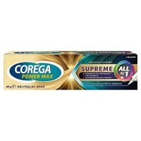 Corega Power Max Supreme Allin1 Krem mocujący do protez zębowych neutralny smak, 40 g