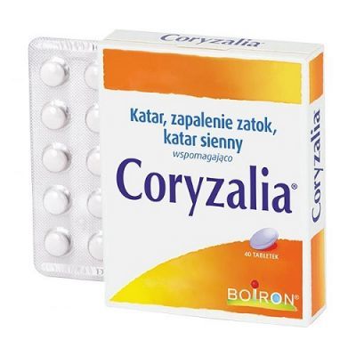 CORYZALIA 40 tabletek katar, zapalenie zatok