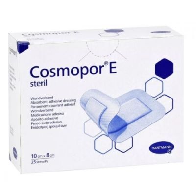 COSMOPOR E Opatrunek jałowy 10 cm x 8 cm  25 sztuk