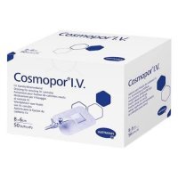 Cosmopor I.V. Jałowy opatrunek samoprzylepny 8 x 6 cm, 50 szt.