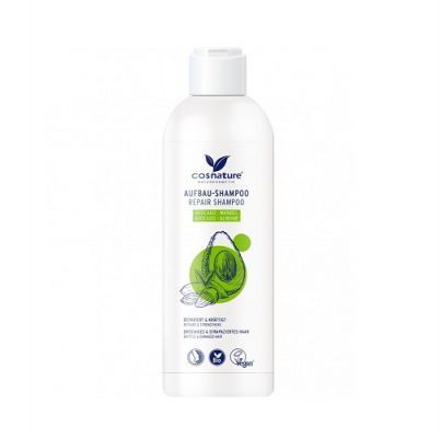 COSNATURE BIO Naturalny regenerujący szampon do włosów z awokado i migdałami 250 ml