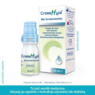 CROSSHYAL krople do oczu 10 ml