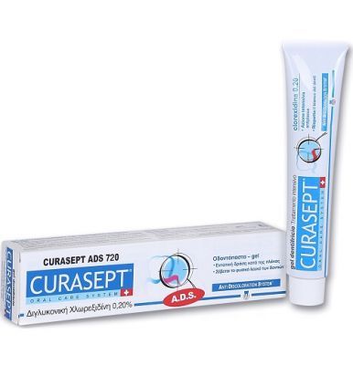 CURASEPT ADS 720 0,2% CHX Pasta do zębów 75 ml