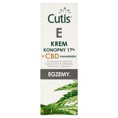 CUTIS E - EGZEMA krem konopny 17% CBD 120 ml