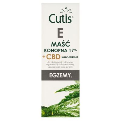 CUTIS E - EGZEMA maść konopna 17% CBD 120 ml