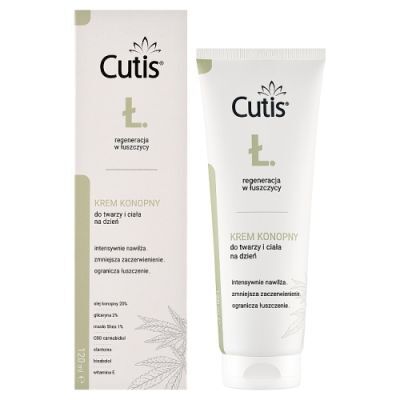CUTIS Ł - ŁUSZCZYCA krem konopny 20% CBD 120 ml