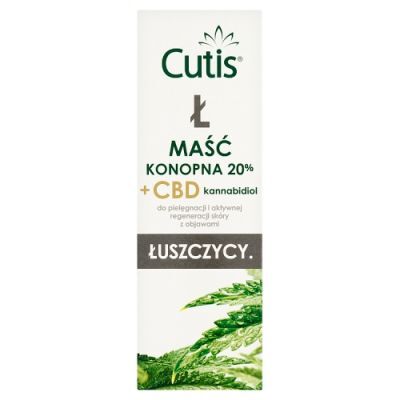 CUTIS Ł - ŁUSZCZYCA maść konopna 20% CBD 120 ml