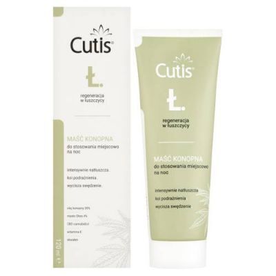 CUTIS Ł - ŁUSZCZYCA maść konopna 20% CBD 120 ml