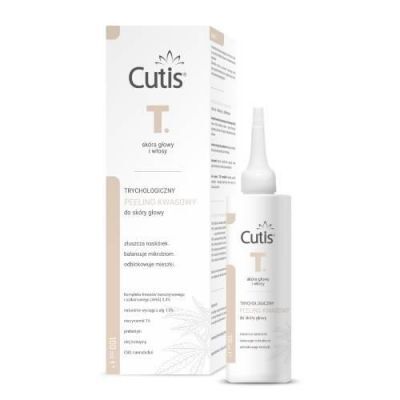 Cutis T Trychologiczny peeling kwasowy do skóry głowy, 100 ml