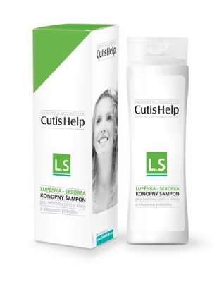 CUTISHELP L-S ŁUSZCZYCA - SEBORRHEA szampon konopny przeciw łuszczycy i łojotokowi 200 ml