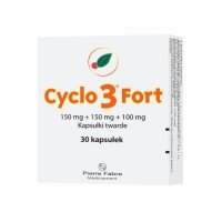 Cyclo 3 Fort 150 mg + 150 mg + 100 mg, 30 kapsułek