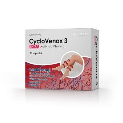 CYCLOVENOX 3 EXTRA 30 kapsułek Activlab Pharma