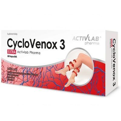 CYCLOVENOX 3 EXTRA 60 kapsułek Activlab Pharma