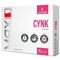 MAX CYNK 30 tabletek COLFARM