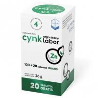 CYNK ORGANICZNY 30 tabletek LABOR