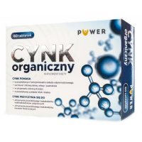 CYNK ORGANICZNY 60 tabletek PUWER