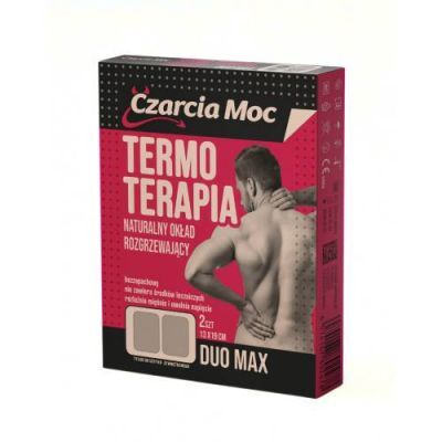 Czarcia Moc Termo Terapia Duo Max Naturalny okład rozgrzewający, 2 szt.