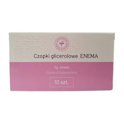 CZOPKI GLICEROLOWE 2 g 10 czopków LG Olsztyn