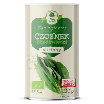 Czosnek niedźwiedzi mielony - 120g DARY NATURY