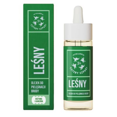 Cztery Szpaki (4 szpaki) Leśny Olejek do brody, 30 ml