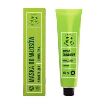CZTERY SZPAKI (4szpaki) Nawilżająca maska do włosów Chmielowa, 190 ml
