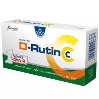 D-RUTIN CC Witamina D, rutyna 60 kapsułek