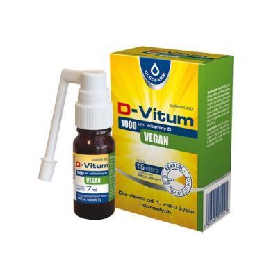 D-Vitum 1000 j.m. VEGAN – aerozol, 7ml