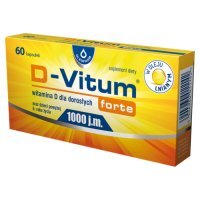 D-Vitum forte 1000j.m., 60 kaps.