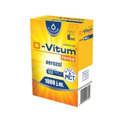 D-Vitum Forte 1000j.m. aerozol, 6ml