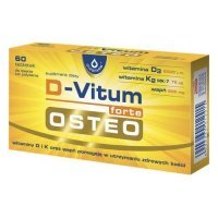 D-VITUM FORTE OSTEO Witamina D 2000 j.m. 60 tabletek