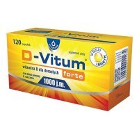 D-VITUM FORTE Witamina D 1000 j.m. 120 kapsułek