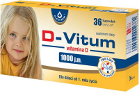 D-VITUM witamina D 1000 j.m. 36 kapsułek twist off