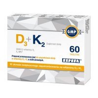 D3 + K2 60 tabletek ESPEFA
