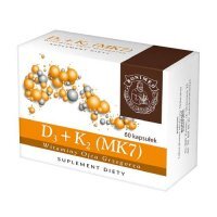 D3 + K2 (MK7) Witaminy Ojca Grzegorza, 60 kaps.