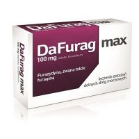 DAFURAG MAX 100 mg 15 tabletek  DATA WAŻNOŚCI 30.11.2022