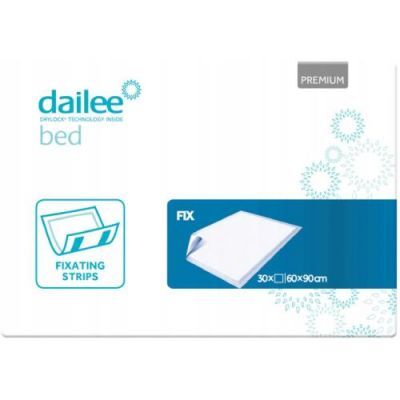 DAILEE Bed Premium Fix Podkłady higieniczne 60x90cm, 30szt.
