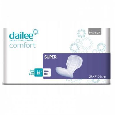 DAILEE Comfort Premium Super Wkłady anatomiczne, 28 sztuk