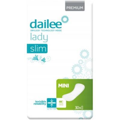DAILEE Lady Slim Premium Mini Wkładki urologiczne dla kobiet, 30szt.