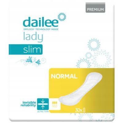 DAILEE Lady Slim Premium Normal Wkładki urologiczne dla kobiet, 30szt.