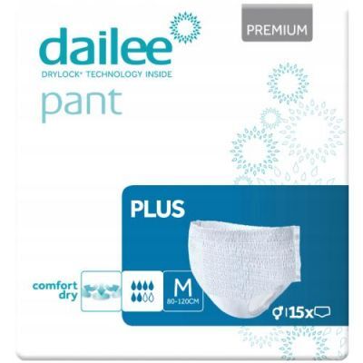 DAILEE Pant Premium Plus Majtki chłonne M, 15szt.