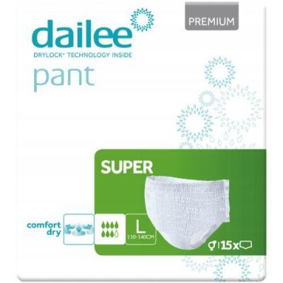 DAILEE Pant Premium Super Majtki chłonne L, 15szt.