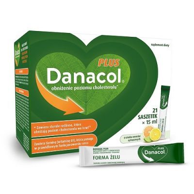 DANACOL PLUS 21 saszetek po 15 ml