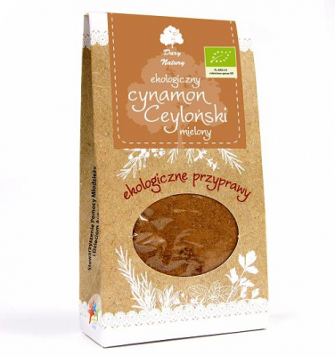 Dary Natury Cynamon cejloński mielony EKO, 50 g