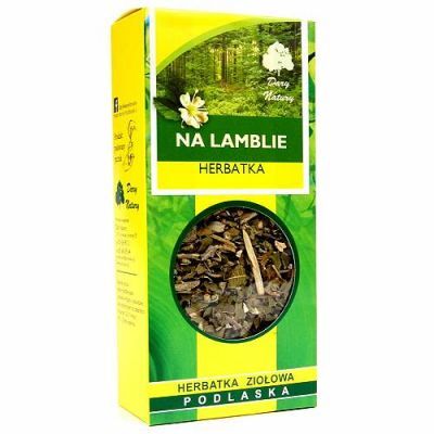 DARY NATURY Eko Herbatka malinowo-lipowa, 80 g