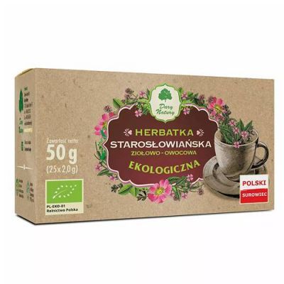 DARY NATURY Eko Herbatka Starosłowińska, 25 x 2 g