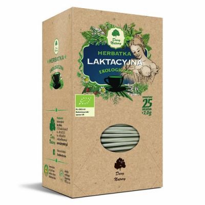 DARY NATURY Herbata laktacyjna EKO 25 x 2 g
