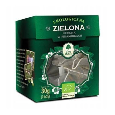 DARY NATURY Herbata zielona piramidki, 15x2g