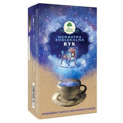 DARY NATURY Herbata Zodiakalna Byk, 20 saszetek